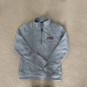 Vineyard Vines Heathered Gray Shep pullover/fleece